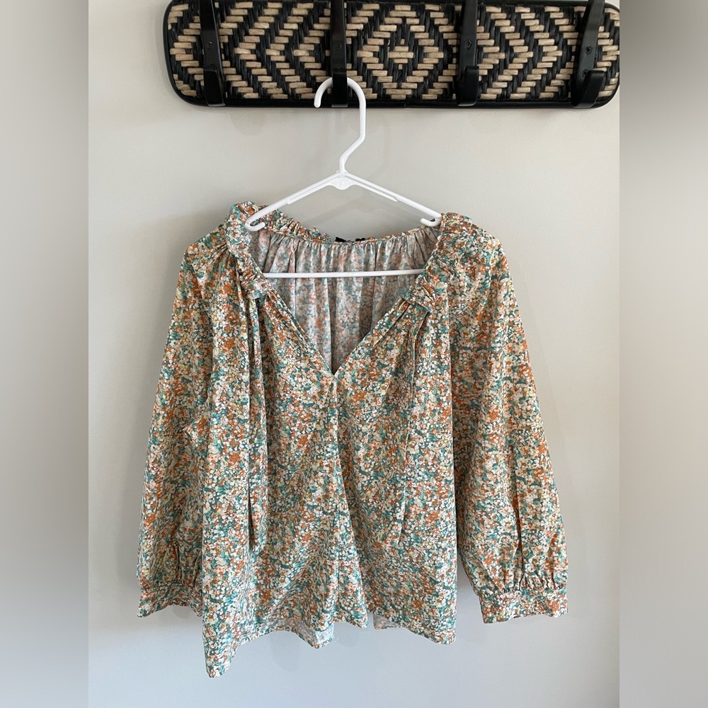 Rails Amal Top in Cassia Floral Blouse - Size Medium - Picture 13 of 13